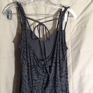 VS Tie Back Strappy Maxi Dress